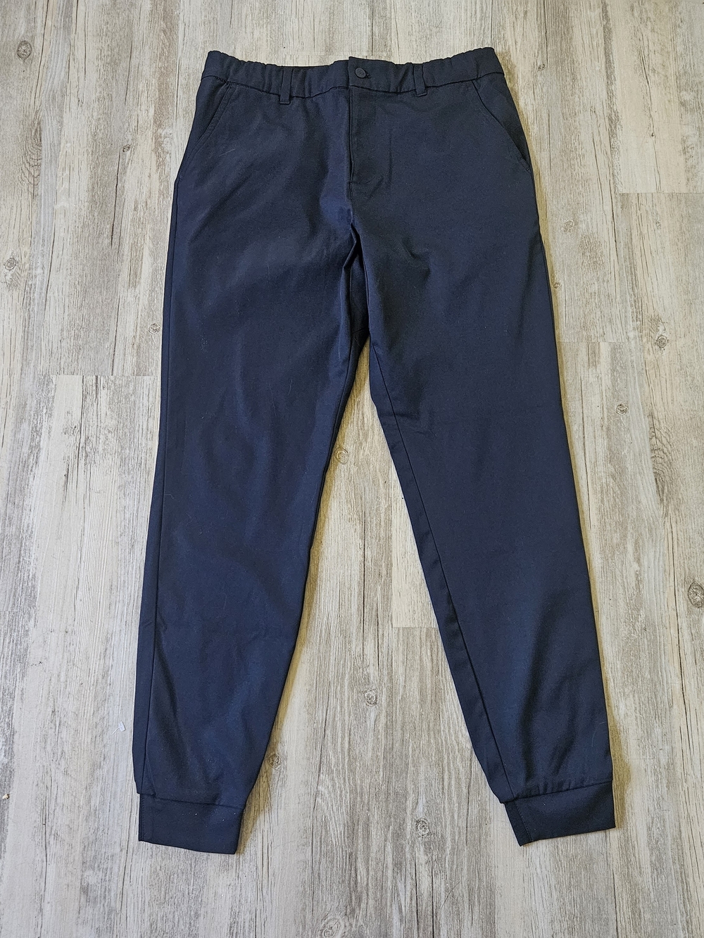 Good Good Golf Men's Black Casual Golf Jogger Pants 32 Waist Stretch Performance